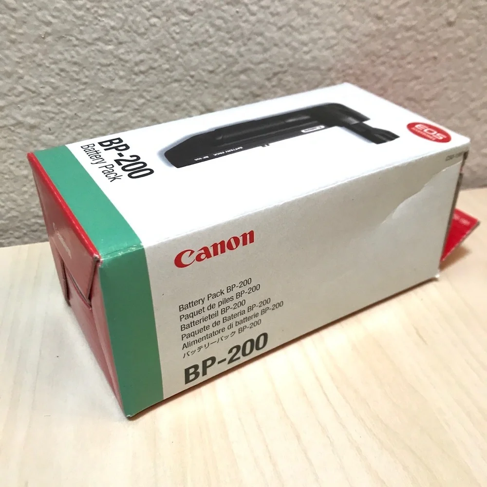 Canon BP-200 Battery pack for Canon Camera Photography Accessory NIB NWT